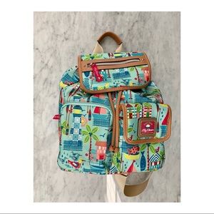 Lily Bloom Beach Themed Backpack